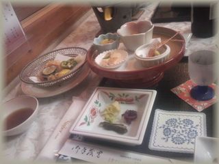 天ぷらや小皿料理
